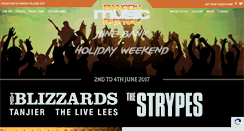 Desktop Screenshot of bandonmusicfestival.com
